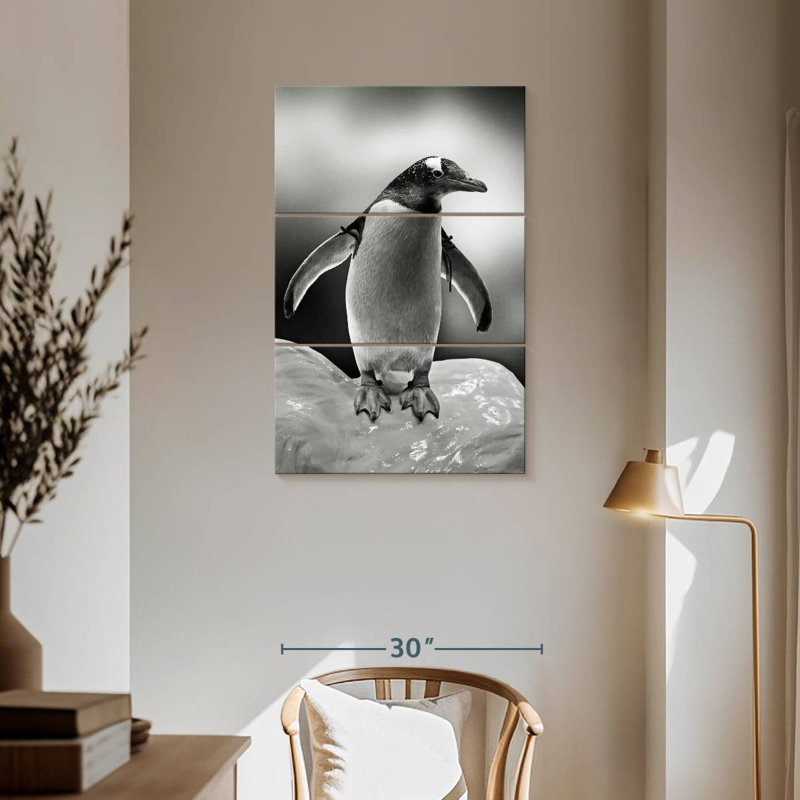 Brampt Ice Penguin, 57" H x 36" W