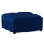 Repose-pieds de table basse avec rangement en velours 35 po Avalon