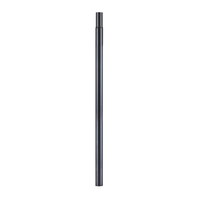 Berin Blackout Curtain Pole with Hardware Accessories, 160-300cm Width, Matte Black