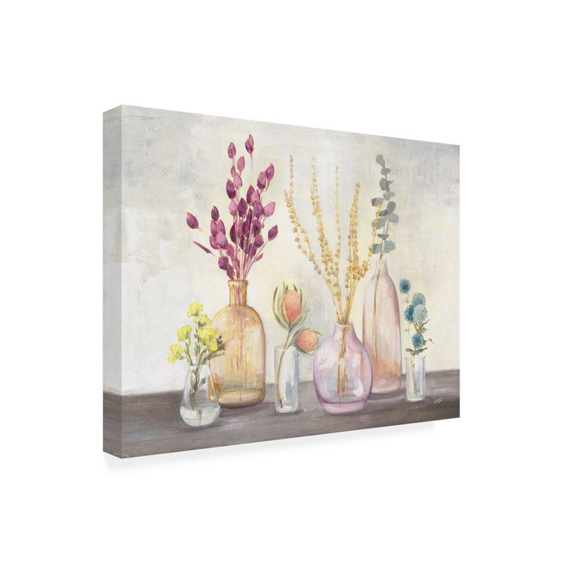 Art sur toile, "Julia" par Julia Purinton, H 35 po x l 47 po x P 2 po