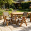 Chaise de salle à manger d'extérieur 2 pièces parfaite pour les repas de patio et les brunchs de jardin-565138099