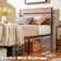 Alicia Platform Bed Frame with Wood Headboard and Footboard No Box Spring Needed