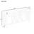 60''Acacia Veneer Console Table With 4 Spacious Drawers, Modern Crisscross Design Entryway Table With Open Bottom Storage,Farmhouse Sofa Table For Living Room,Kitchen,Dining Room,Hallway-477983384