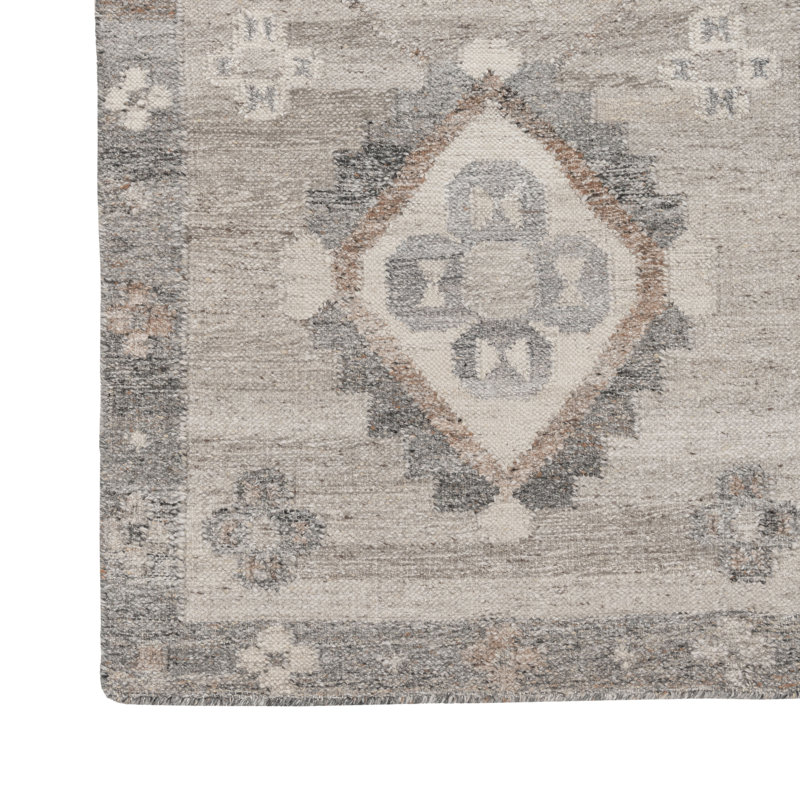 Tapis performance multicolore tissé à la main Lukens, Tapis de couloir 2 pi 6 po x 8 pi