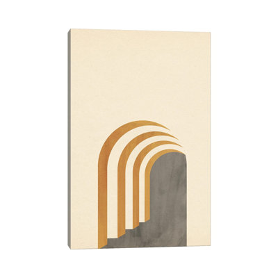 Abstract Architecture 1 Piece Painting on Canvas