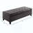 Hillcrest Faux Leather Upholstered Storage Bench-26077105