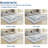 Modern Floral Machine Washable Rug for Living Room Stain Resistant Ultra Soft Low Pile Floor Cover Foldable Lightweight Non Slip Carpet for Bedroom, Dining Room-2064597818