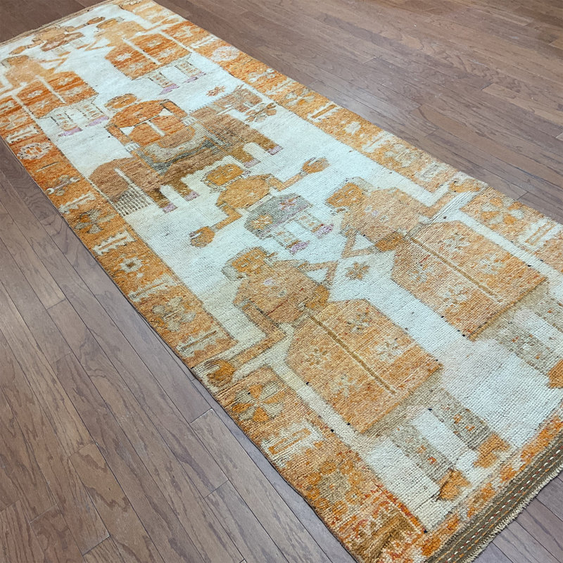 HERAT ORIENTAL Handmade Turkish Oushak Wool Runner