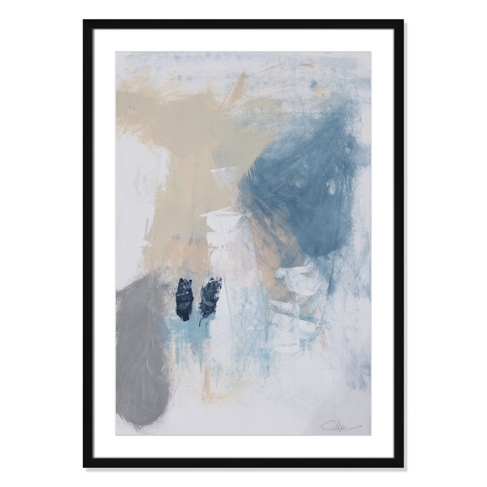 Coastal Carnival II Print by Casa Fine Arts, Black Single Picture Framed Paper, White, 35.5" H x 25.5" W x 1.25" D