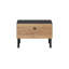 56cm W Manufactured Wood Bedside Table