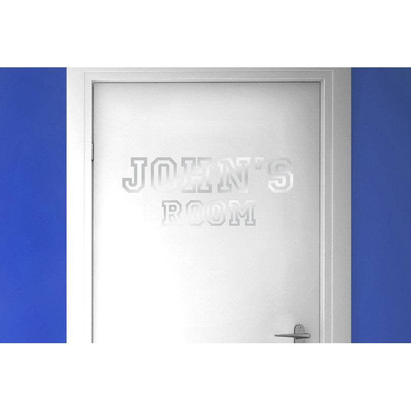 Wall Decal, Shiny Silver