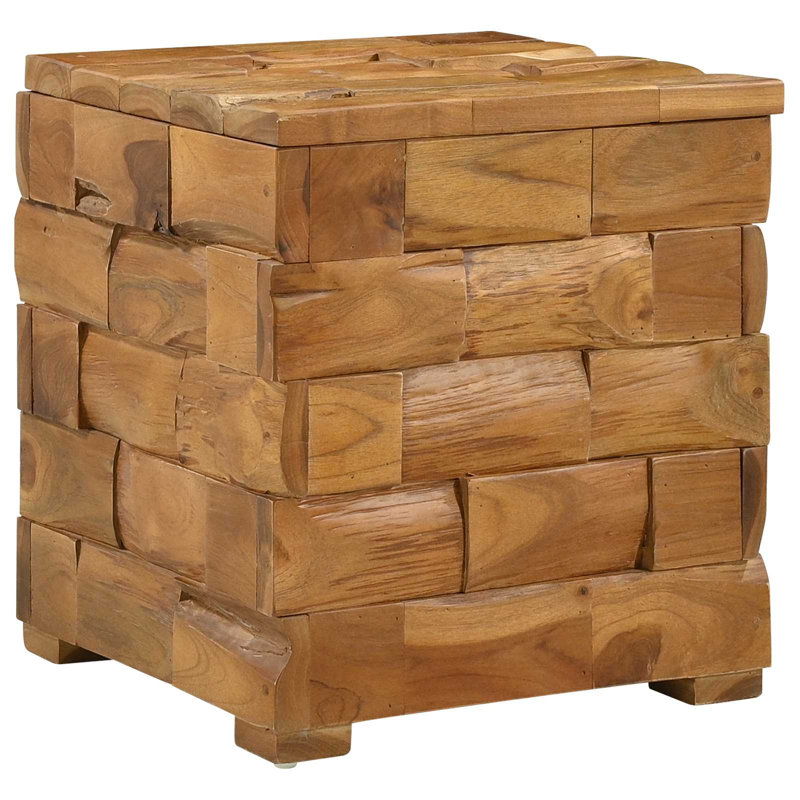 Solid Wood Accent Stool