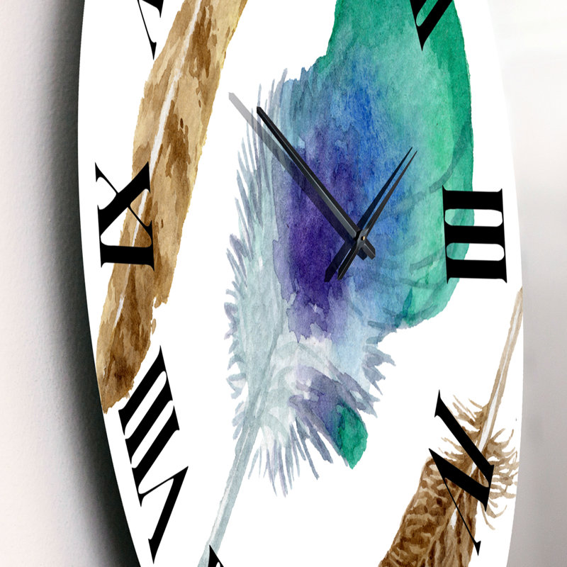 Horloge murale bohème et éclectique, Petit