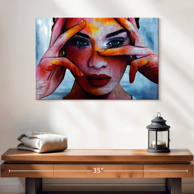 Leisha Liquid Sunset, 16" H x 24" W