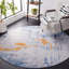 Tapis abstrait gris / bleu-1615322598