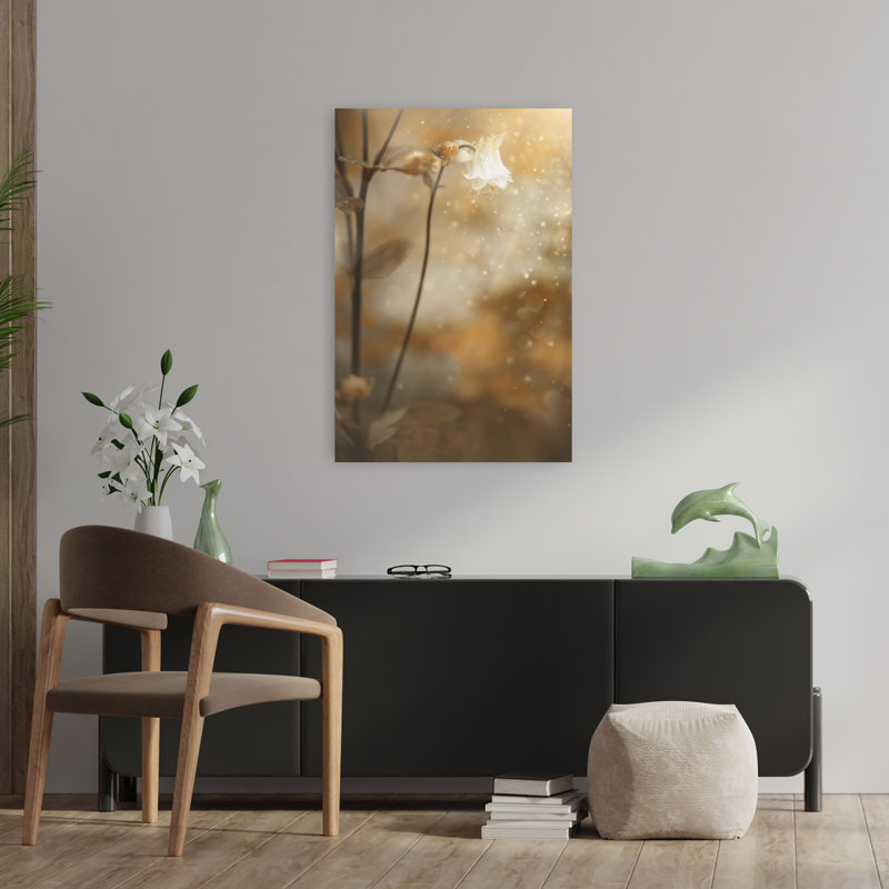 "Mornings", art mural contemporain abstrait, H 36 po x l 24 po