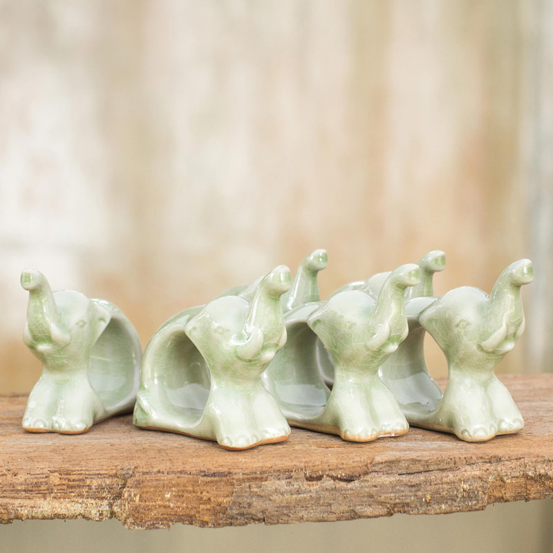 Rond de serviette «Elephant Hello»