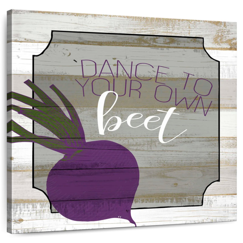 Ketti Dance To Your Own Beet, 33" H x 33" W