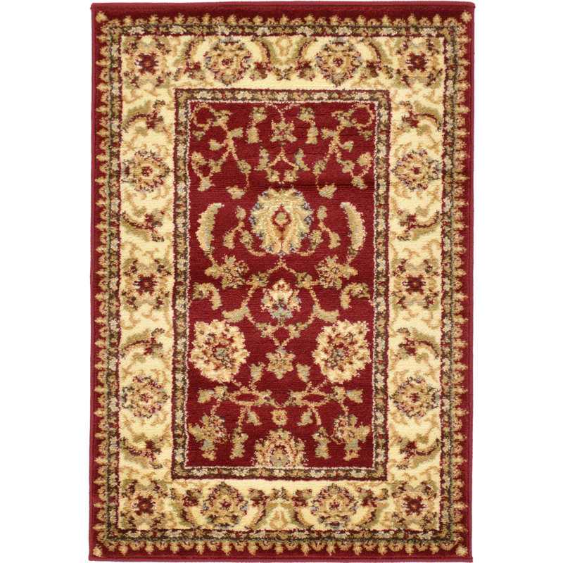 Oriental Area Rug, Rectangle 66 x 91cm