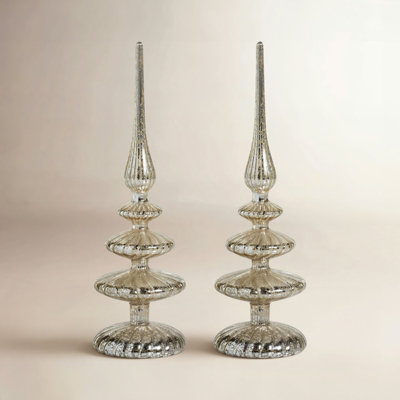 Azenor 2-Piece Lighted Tabletop Finial Set