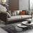 Khaki Genuine Leather Modular Sofa cushion couch-109304991-109304994-109304997