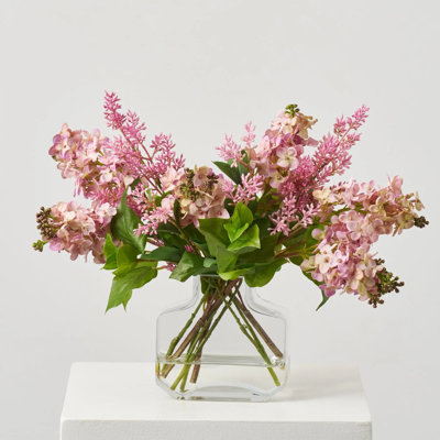 Faux Floral in Vase