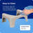 Simple Toilet Stool 7-Inch In Taupe – Ergonomic Bathroom Accessory For Natural Squatting Posture, Doctor Recommended, Durable Plastic Design