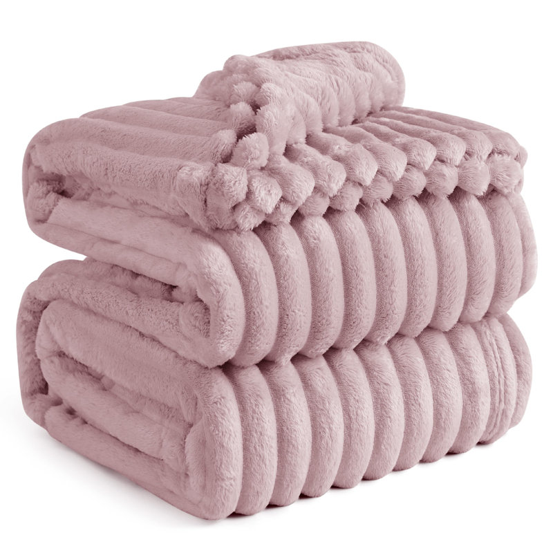 Bedsure Fitted Sheet Deep - Bed Sheets Extra Deep Pocket made of Soft Brushed Microfiber for Bed, 270cm x 230cm, Pink