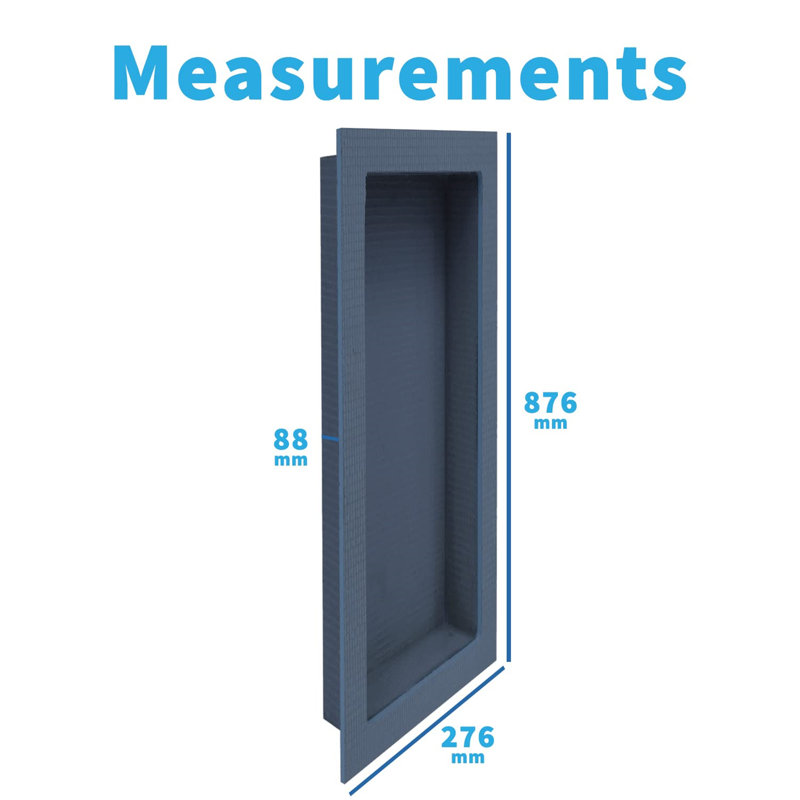 Shower Niche Waterproof Storage