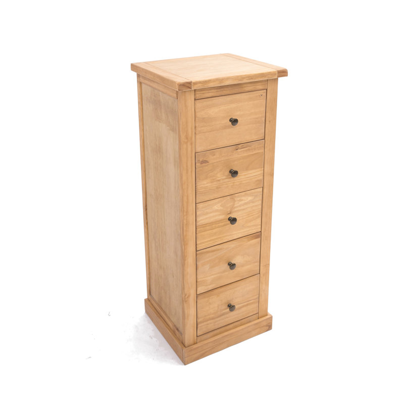 45 cm W Chest of 5 Drawers