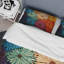 Ensemble de housse de couette en microfibre / polyester Mid-Century Sunburst Serenade III Bedding-335564763