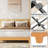Wood Platform Bed Frame, Wood Slat Support, No Box Spring Needed, Easy Assembly, Noise-Free Design, Underbed Space for Storage-1113589076-1113589080