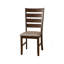 Chaises d'appoint Channel Island Emery, noyer