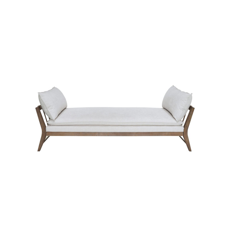 Daybed w/ Leather Strap Detail