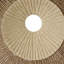 Art mural rond en grès à double couche, brun et beige-1584648699-1584648696