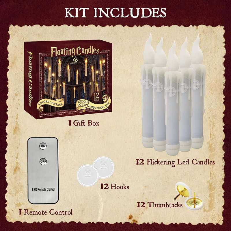 Flameless Floating Candle