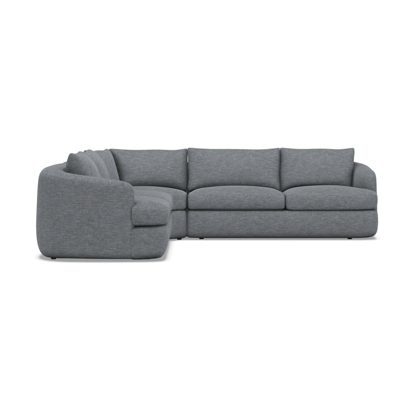 Jules Fabric 3 Pc Sectional, 5555-011