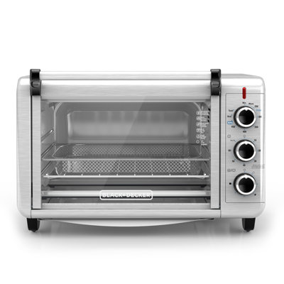 Four grille-pain à frire Crisp 'N Bake de Black + Decker TO3215SS