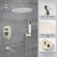 Système de douche mural avec bec de baignoire-57653011