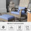 Chaise avec, pour le plaisir du patio - Weather-