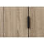 Table de salle à manger rectangulaire en stratifié brun de 48 po Taupe