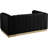 Tyneside 62.5'' Velvet Loveseat-90571554