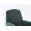 Chaise berçante Teddy en tissu avec repose-pieds réglable, vert-747965952