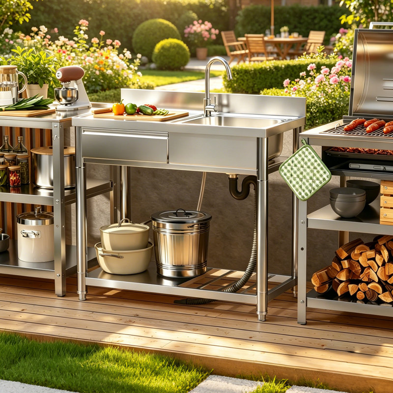 Évier utilitaire de cuisine 39 po Heimo