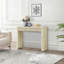 Console cannelée de 39 po de style moderne Mid-Century Abdel-896219959-891390331