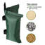 Sac de sable Oxford de Yescom avec revêtement en polyuréthane et œillets pour pavillon de jardin escamotable vert (paquet de 4)-64757538