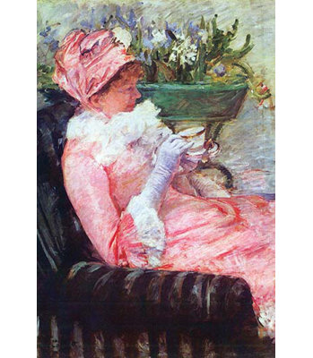 " The Cup Of Tea " by Mary Cassatt