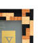 Black Resin With Sheesham & Mango Wood Photo Frame/Picture Frame - 4X6"