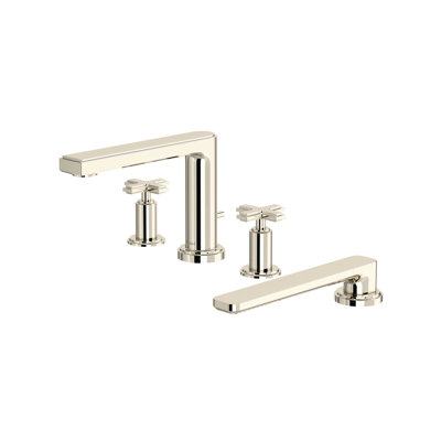 Manifesto 4-Hole Deck Mount Tub Filler