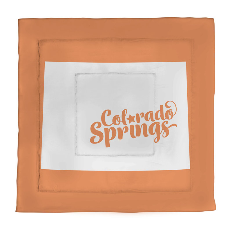 Polyester Comforter, Orange